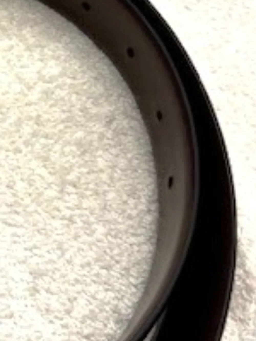 Steve Madden black/brown reversable belt Size L (38/40) NWT